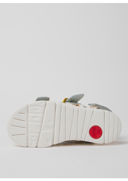 Çok Renkli Kız Çocuk Sandalet K800429-013-3 Oruga Sandal Kids