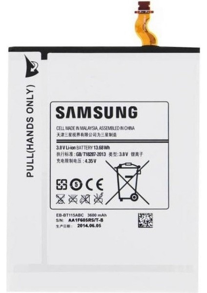 Samsung Tab 3 Lite T113 T116 Batarya Pil EB-BT116ABE Orijinal