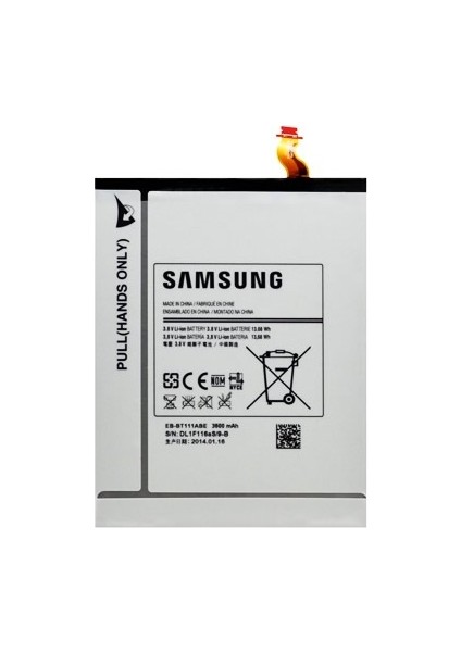 Samsung Tab 3 Lite T110 Batarya Pil EB-BT111ABE Orijinal