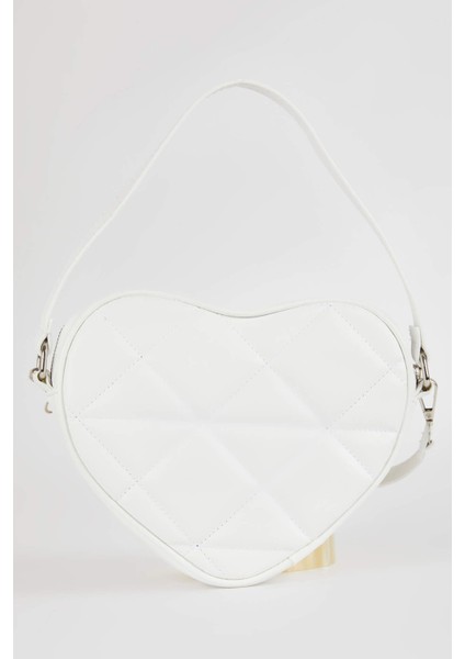 Kadın Kalp Görünümlü Suni Deri El Çantası A8693AXNS modelleri