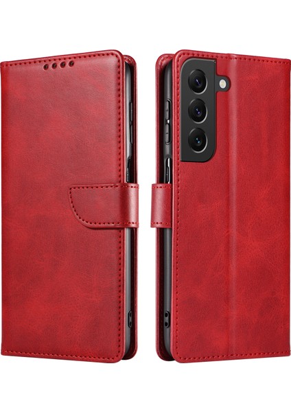 Samsung Galaxy S23 Plus Anti-Cratch Telefon Kapağı Stand Cüzdanı ile Kare Deri Cep Telefon Kılıfı (Yurt Dışından) fiyatları