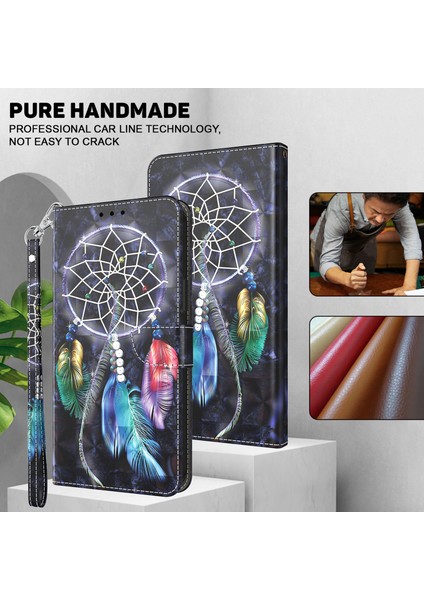 Samsung Galaxy A34 5g Telefon Stand Pu Deri 3D Desen Baskı Cüzdan Kapağı (Yurt Dışından) fiyatları