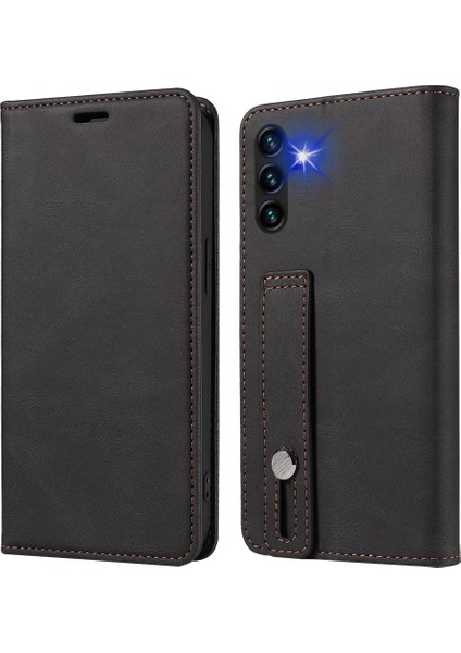 Samsung Galaxy A14 5g Cüzdan Manyetik Deri Telefon Stand Kılıfı Bilgisayar Cep Telefonu Kapağı (Yurt Dışından)