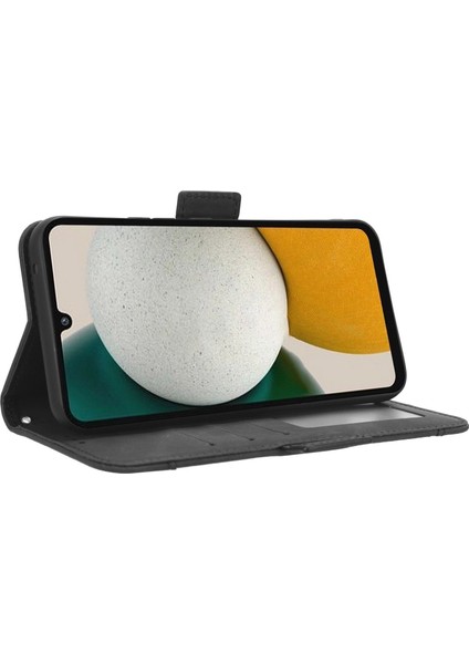 Samsung Galaxy A34 5g Çoklu Kart Yuvaları Pu Deri Dergi Kılıf Damla Damlı Magnetic Flip Cep Telefon Kapağı Cüzdan Standı (Yurt Dışından)