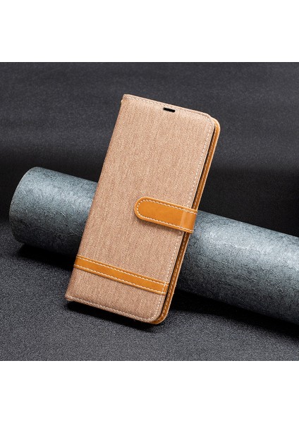 Samsung Galaxy A34 5g Renkli Bir Ekleme Kot Ceza Doku Flip Folio Cover Pu Leathstand Cüzdan Telefon Kılıfı Kayış (Yurt Dışından) fırsatları