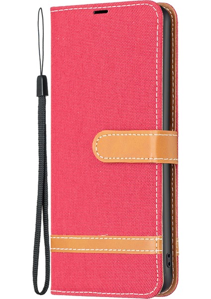 Samsung Galaxy A34 5g Renkli Bir Ekleme Kot Ceza Doku Flip Folio Cover Pu Leathstand Cüzdan Telefon Kılıfı Kayış (Yurt Dışından) indirimleri