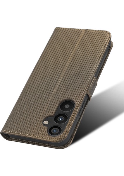 Samsung Galaxy A34 5g Kılıf, Shock Anti-Shock Manyetik Toka Elmas Doku Pu Deri Deri Anti-Çizgi Katlanabilir Stand Cüzdan Telefon Kılıfı (Yurt Dışından) indirimleri