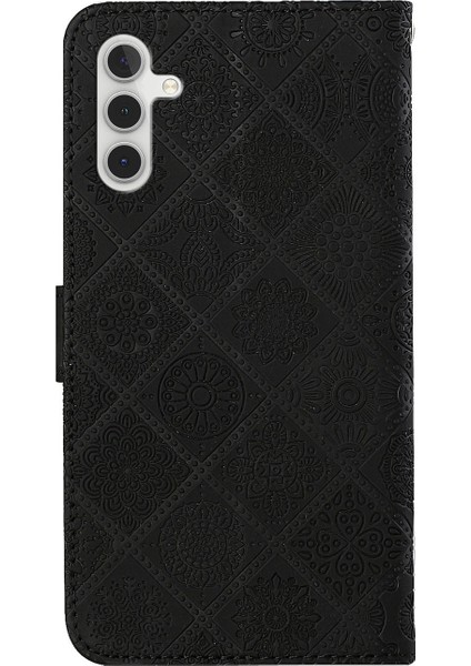 Samsung Galaxy A34 5g Etnik Stil Çiçek Basılı Pu Deri Manyetik Flip Telefon Kılıfı Stand Cüzdan Koruyucu Telefon Kapağı Kayışlı (Yurt Dışından) indirimleri