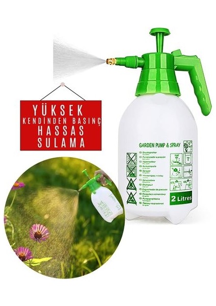 2 Litre Bahçe Hassas Sulama Pompası 422793