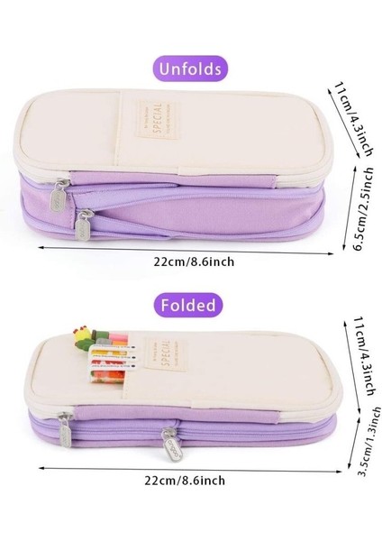 Büyük Kapasiteli Tuval Kalem Kutusu Kalem Kutusu Kırtasiye (Yurt Dışından) modelleri