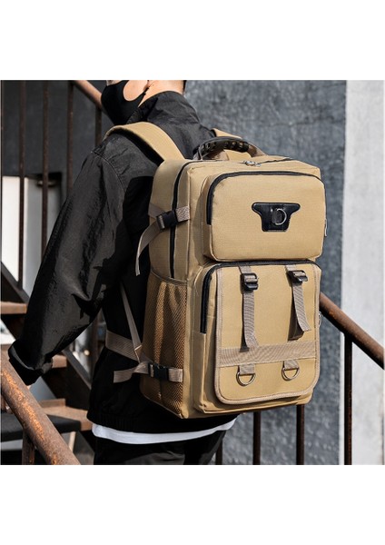 Erkek Sırt Çantası Büyük Kapasiteli Outdoor Yürüyüş Sırt Çantası (Yurt Dışından) fırsatları