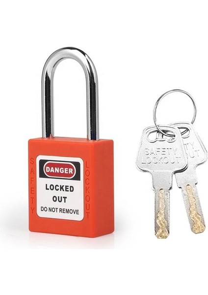 Anahtar Plastik Kilit Gövde Emniyet Kilidi (Yurt Dışından)