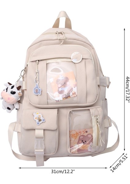 Büyük Kapasiteli Çok Bölmeli Sırt Çantası - Siyah (Yurt Dışından)