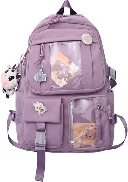 Kız Çocukları Için Büyük Kapasiteli Sırt Çantası (Yurt Dışından)