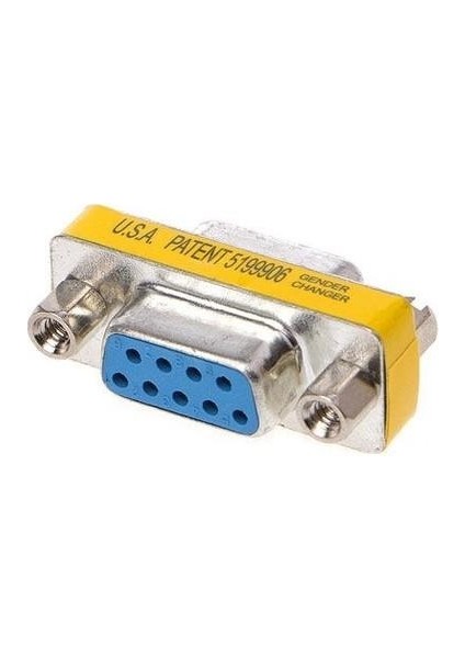 RS232 Dişi Dişi Birleştirici Dişi Dişi RS232 Changer Com Kablo Birleştirici 9 Pin Dişi Dişi Changer