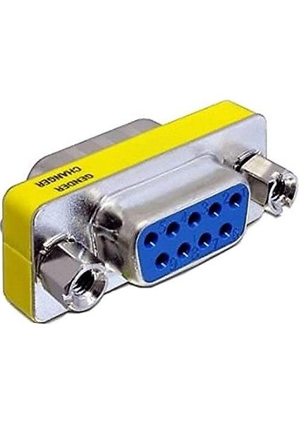 RS232 Dişi Dişi Birleştirici Dişi Dişi RS232 Changer Com Kablo Birleştirici 9 Pin Dişi Dişi Changer