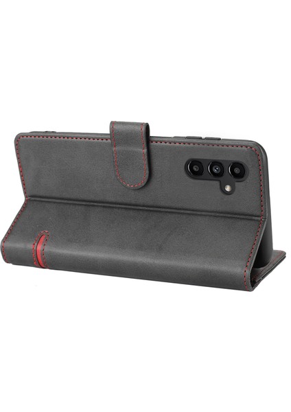 Samsung Galaxy A14 4g / 5g Yatay Çizgi Anti Dalgalı Cüzdan Kapağı Pu Deri Flip Stand Case (Yurt Dışından) indirimleri