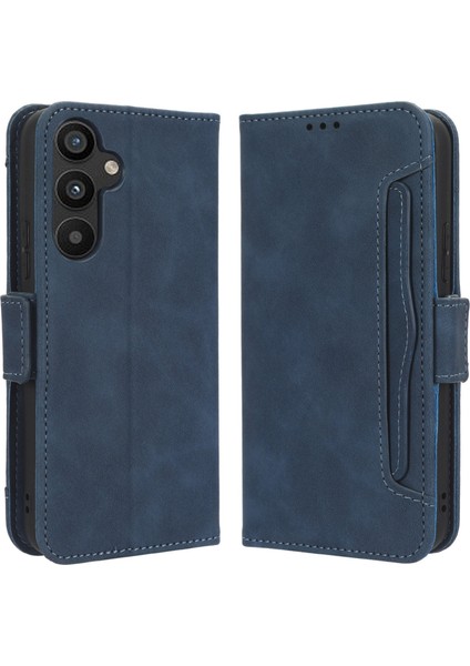 Samsung Galaxy A34 5g Çoklu Kart Yuvaları Pu Deri Dergi Kılıf Damla Damlı Magnetic Flip Cep Telefon Kapağı Cüzdan Standı (Yurt Dışından)