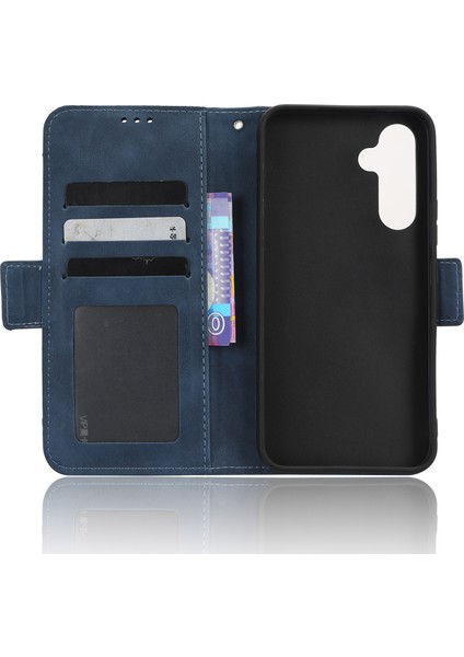 Samsung Galaxy A34 5g Çoklu Kart Yuvaları Pu Deri Dergi Kılıf Damla Damlı Magnetic Flip Cep Telefon Kapağı Cüzdan Standı (Yurt Dışından)