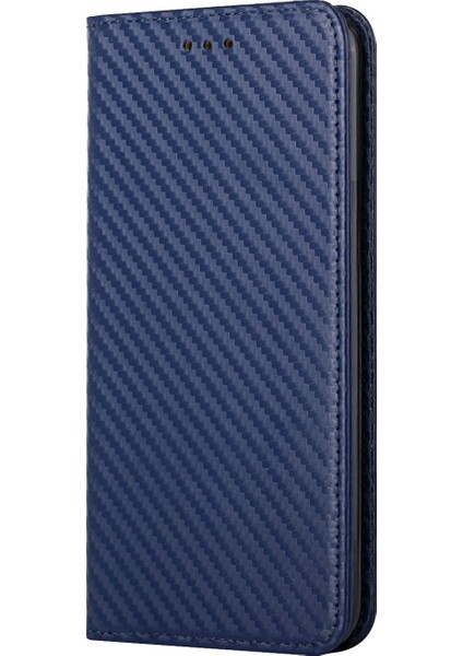 Samsung Galaxy A34 5g Şok Geçirmez Karbon Fiber Doku Telefon Kapağı Manyetik Otomatik Kapanış Pu Deri Flip Cüzdan Kılıfı Standı (Yurt Dışından) fırsatları