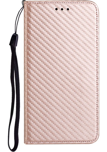 Samsung Galaxy A34 5g Şok Geçirmez Karbon Fiber Doku Telefon Kapağı Manyetik Otomatik Kapanış Pu Deri Flip Cüzdan Kılıfı Standı (Yurt Dışından) indirimleri