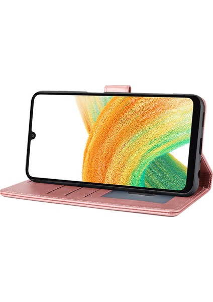 Samsung Galaxy A34 5g Yatay Hat Pu Deri Koruyucu Kılıf Stand Cüzdan Telefon Kapağı (Yurt Dışından) indirimleri