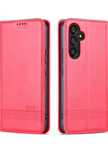 Samsung Galaxy A34 5g Anti-Drop Cowhide Doku Telefon Kılıfı Stand Cüzdan Pu Deri Manyetik Otomatik Absorbed Koruyucu Folio Flip Telefon Kapağı (Yurt Dışından) fiyatları