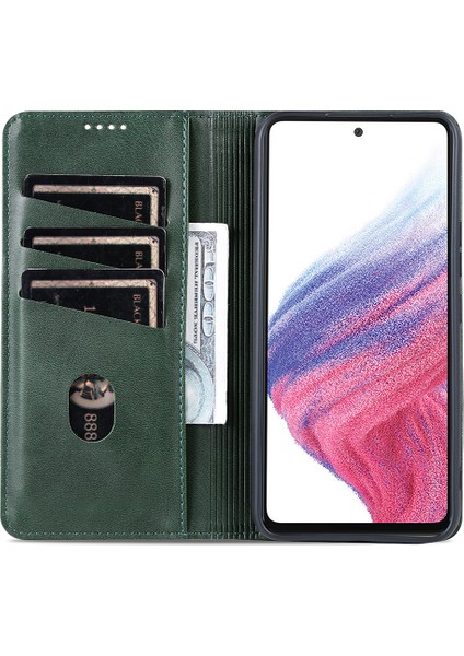 Samsung Galaxy A34 5g Anti-Drop Cowhide Doku Telefon Kılıfı Stand Cüzdan Pu Deri Manyetik Otomatik Absorbed Koruyucu Folio Flip Telefon Kapağı (Yurt Dışından) indirimleri