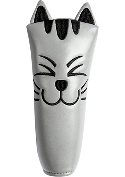 Su Geçirmez Golf Headcover Golf Headcover Golf Ipucu Koruyucular Ekipman Takozları Düz Gri (Yurt Dışından)