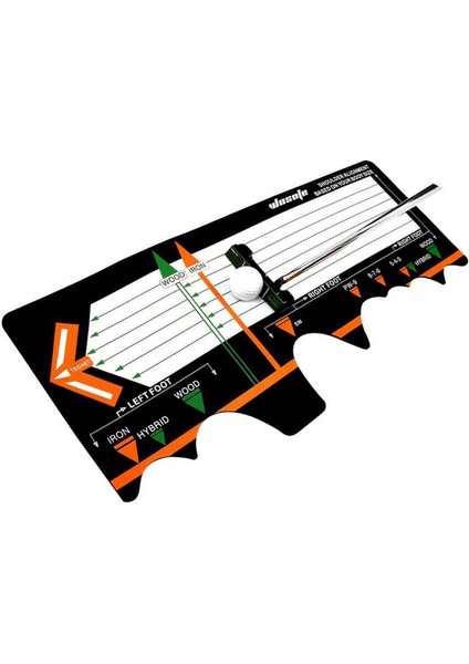 Golf Eğitim Yardım Pad Daimi Duruş Yardımcı Pad Golf Uygulama Salıncak Mat (Yurt Dışından) indirimleri