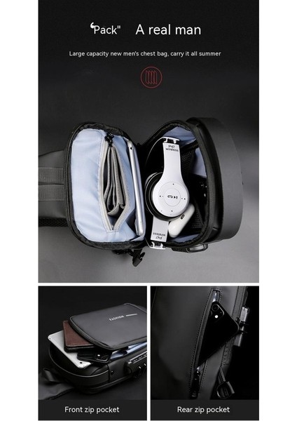 Sunflower Flower USB Girişli Erkek Omuz Çantası () (Yurt Dışından) indirimleri