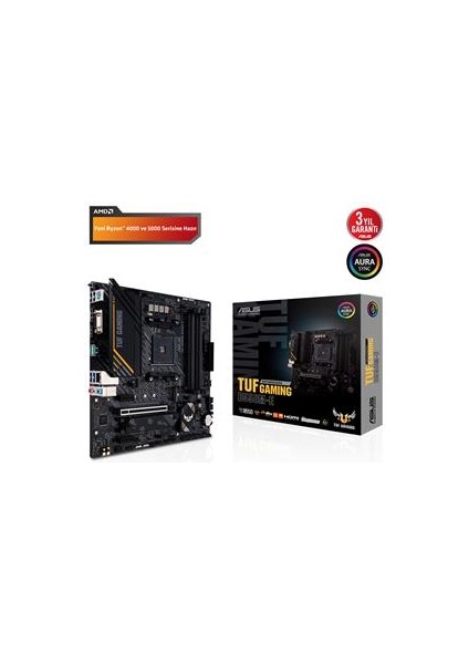 Tuf Gamıng B550M-E Am4 Ddr4 Ses Glan Dp/hdmı/vga Sata3 Usb3.2 Matx