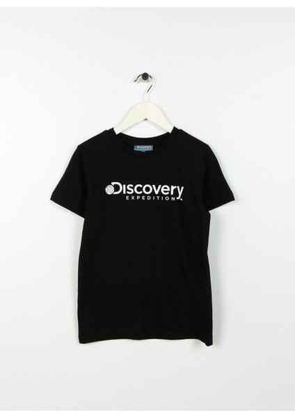 Baskılı Siyah Erkek Çocuk T-Shirt ROGERS BOY fiyatları