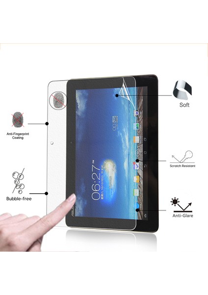 Reeder A8I Q2 8,0" Inç Nano Kırılmaz Cam Ekran Koruyucu Esnek Yumuşak Film Şeffaf