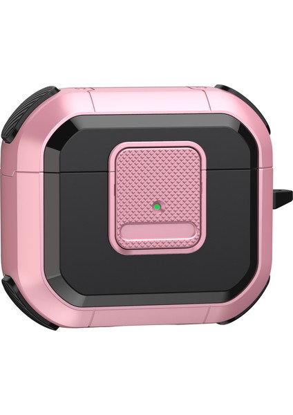 Apple Pods Için Koruyucu Kılıf 3 Vaka Tws Kulakbuds Tpu Pc Kapağı Kilitli Carabiner (Yurt Dışından)
