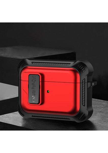 Apple Pods Pro Bluetooth Kulaklık Önleme Önleyici Kapak Tpu+Pc Koruyucu Kılıfı Baskın Toka ile (Yurt Dışından) indirimleri