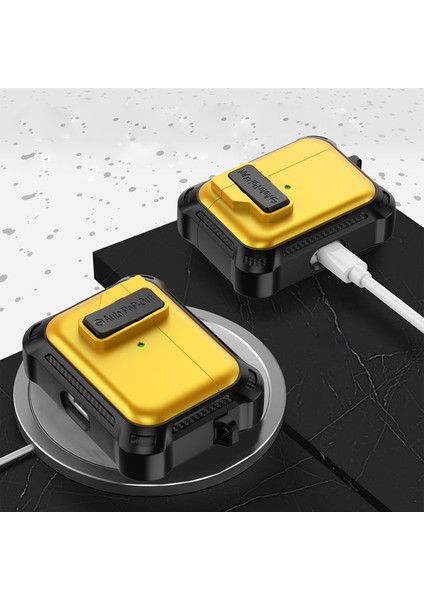 Apple Pods Pro Bluetooth Kulaklık Önleme Önleyici Kapak Tpu+Pc Koruyucu Kılıfı Baskın Toka ile (Yurt Dışından) modelleri