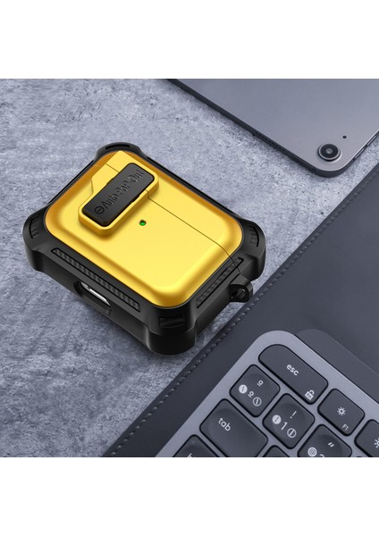 Apple Pods Pro Bluetooth Kulaklık Önleme Önleyici Kapak Tpu+Pc Koruyucu Kılıfı Baskın Toka ile (Yurt Dışından) fırsatları