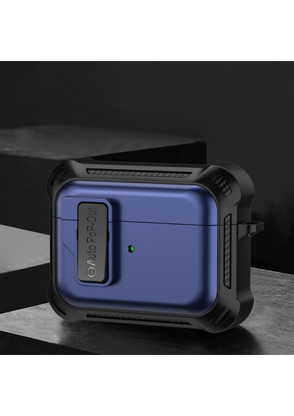 Apple Pods Pro Bluetooth Kulaklık Önleme Önleyici Kapak Tpu+Pc Koruyucu Kılıfı Baskın Toka ile (Yurt Dışından) indirimleri