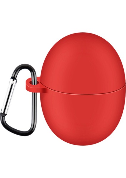 Huawei Freebuds Silikon Kılıf 5 Koruyucu Kapak Anti-Fall Bluetooth Kulaklık Koruyucusu Kanca ile (Yurt Dışından)