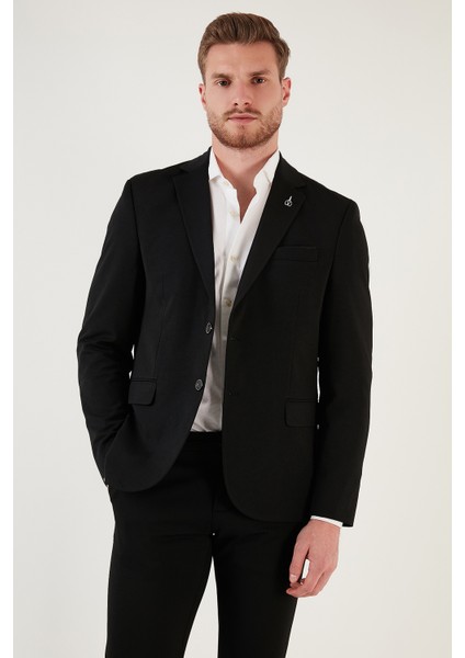 Regular Fit 6 Drop Çift Yırtmaçlı Blazer Ceket Erkek Ceket Baselna