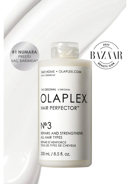 Olaplex No. 3 Hair Perfector - Bağ Güçlendirici ve Saç Kusursuzlaştırıcı 250 ML