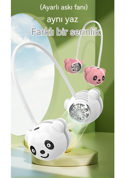 USB Mini El Fanı - Pembe (Yurt Dışından)