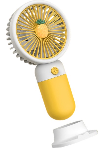 USB Mini El Fanı - Sarı (Yurt Dışından)