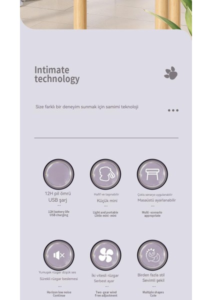 USB Mini El Fanı - Yeşil (Yurt Dışından) fiyatları