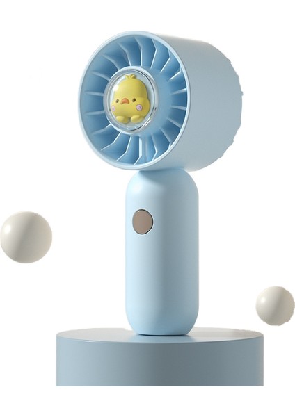 USB Mini El Fanı - Mavi (Yurt Dışından)