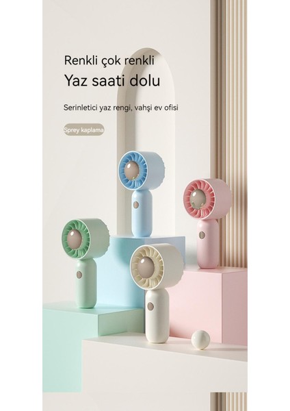 USB Mini El Fanı - Beyaz (Yurt Dışından) fırsatları