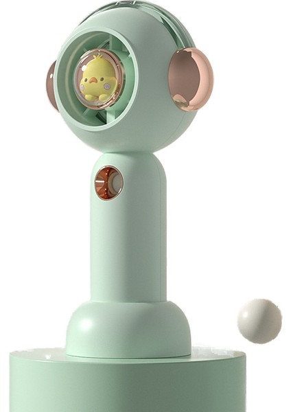 USB Mini El Fanı - Yeşil (Yurt Dışından)