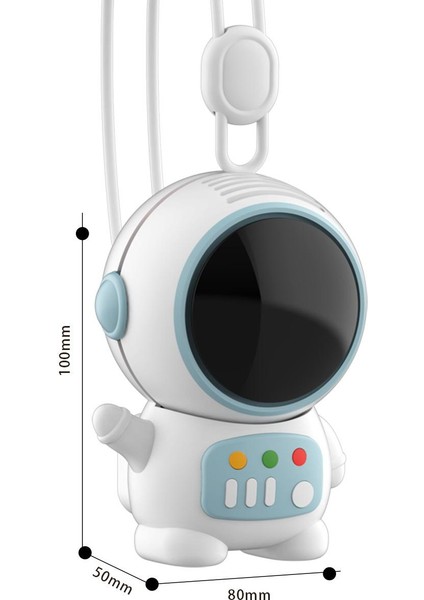 USB Mini El Fanı - Gri (Yurt Dışından)