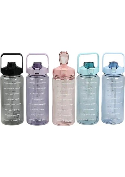 2000ML Taşınabilir Su Matarası - Yeşil (Yurt Dışından) fiyatları